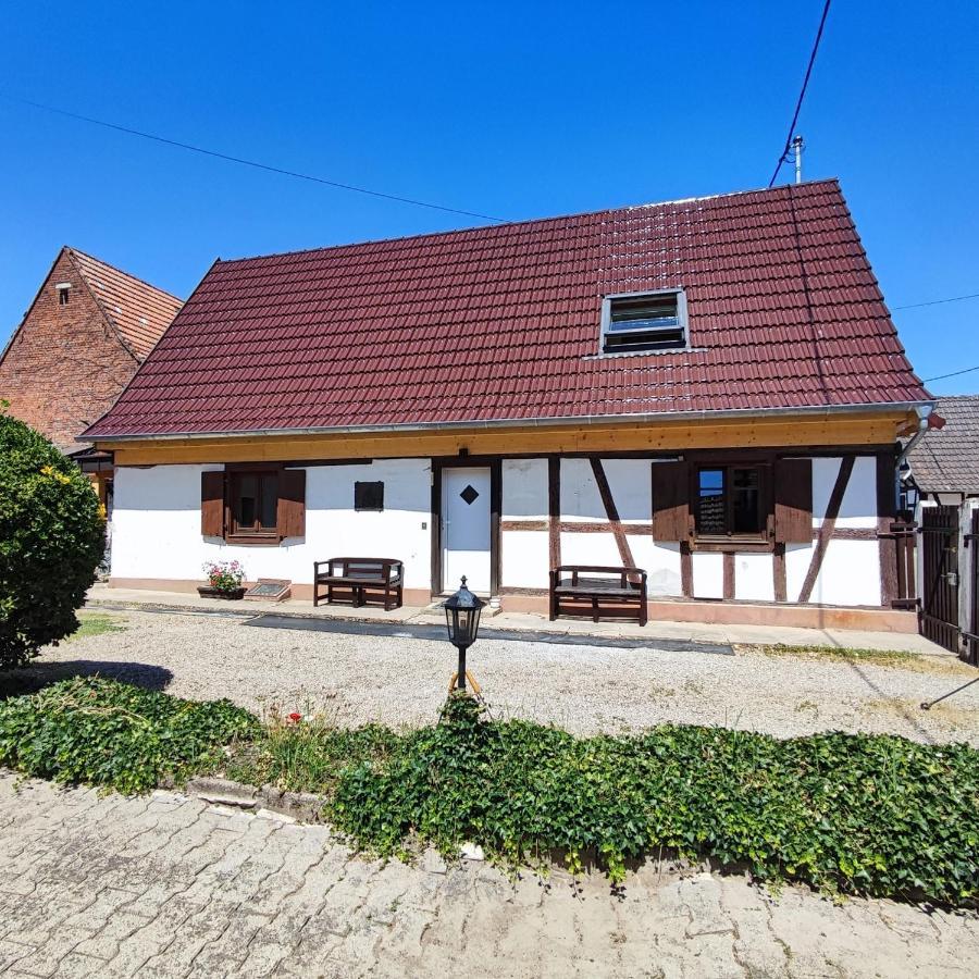 Petite Maison Alsacienne Dans Un Village Au Calme Niederroedern エクステリア 写真